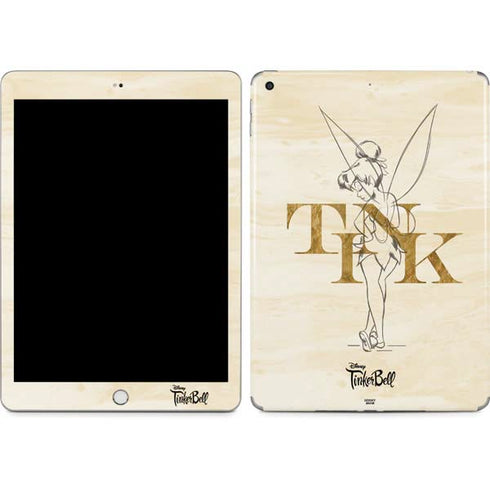 Disney Tinker Bell Tink Magic Pencil Art Apple iPad Skin