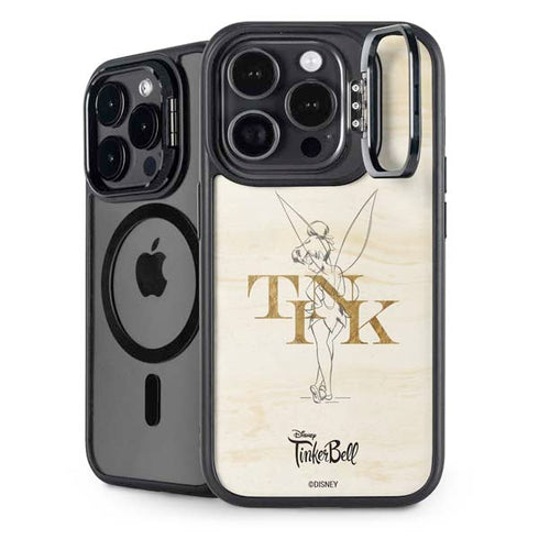 Disney Tinker Bell Tink Magic Pencil Art iPhone 15 Pro Max Kickstand Case