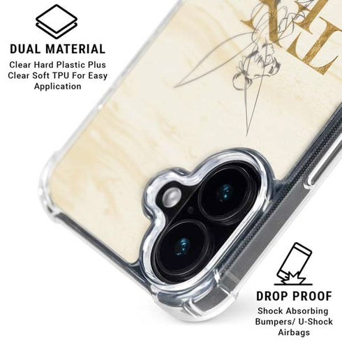Disney Tinker Bell Tink Magic Pencil Art iPhone 16 MagSafe Case