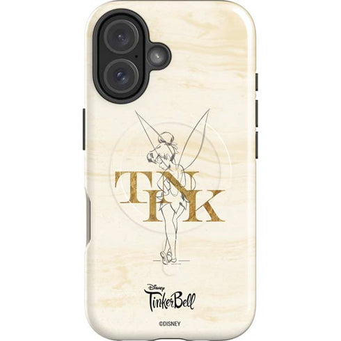 Disney Tinker Bell Tink Magic Pencil Art iPhone 16 Magsafe Impact Case