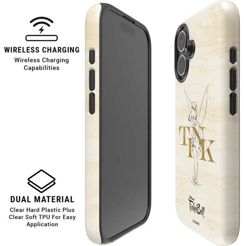 Disney Tinker Bell Tink Magic Pencil Art iPhone 16 Plus Magsafe Impact Case