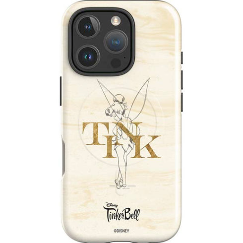 Disney Tinker Bell Tink Magic Pencil Art iPhone 16 Pro Magsafe Impact Case