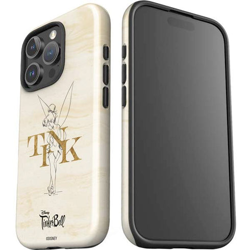 Disney Tinker Bell Tink Magic Pencil Art iPhone 16 Pro Max Impact Case