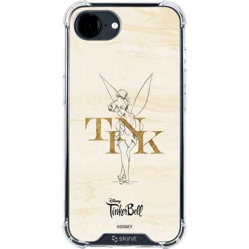 Disney Tinker Bell Tink Magic Pencil Art iPhone 16e Clear Case