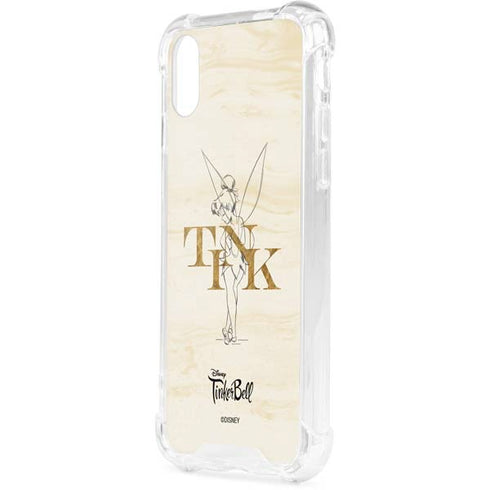 Disney Tinker Bell Tink Magic Pencil Art iPhone XS Clear Case