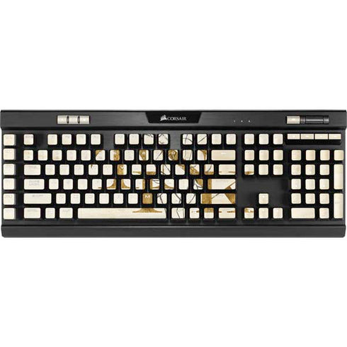 Disney Tinker Bell Tink Magic Pencil Art K95 RGB PLATINUM Mechanical Gaming Keyboard Skin