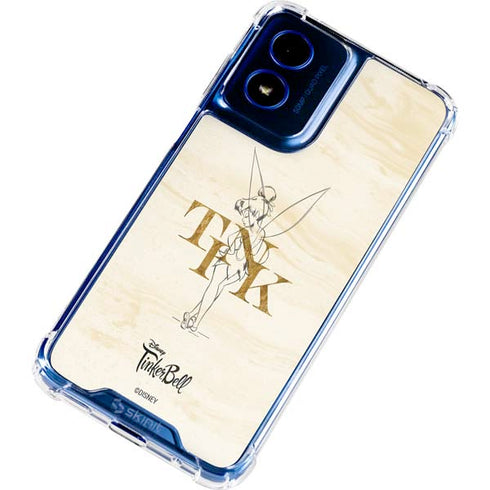 Disney Tinker Bell Tink Magic Pencil Art Moto G 5G (2024) Clear Case