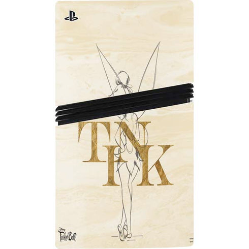 Disney Tinker Bell Tink Magic Pencil Art PS5 Pro Console Skin