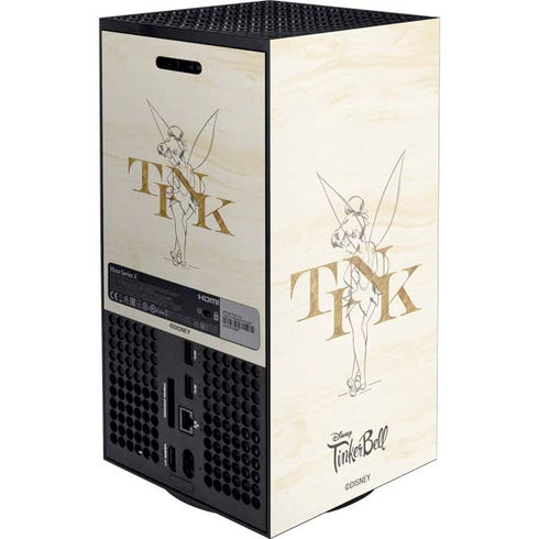 Disney Tinker Bell Tink Magic Pencil Art XBox Series X Digital Edition Console Skin