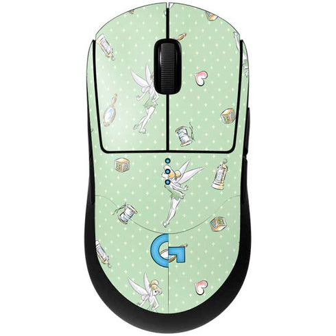 Disney Tinker Bell Trinkets Pattern G Pro Wireless Gaming Mouse Skin