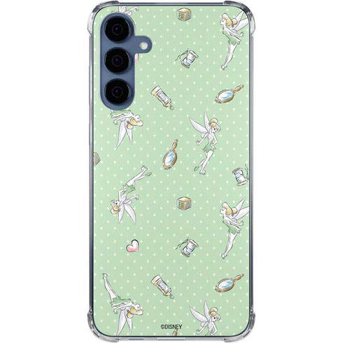 Disney Tinker Bell Trinkets Pattern Galaxy A35 5G Clear Case