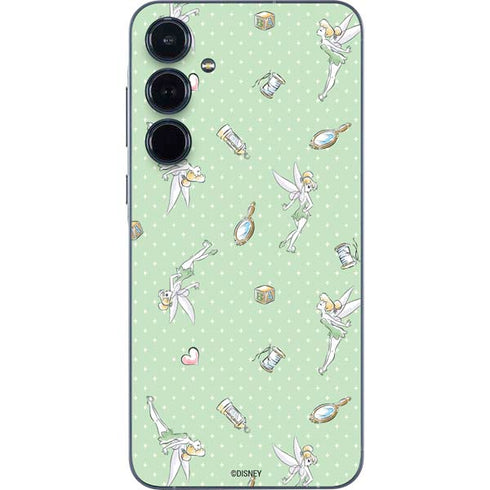 Disney Tinker Bell Trinkets Pattern Galaxy A35 5G Skin