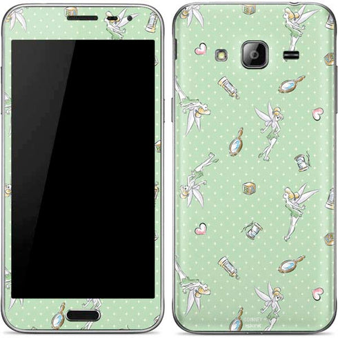Disney Tinker Bell Trinkets Pattern Galaxy J3 Skin