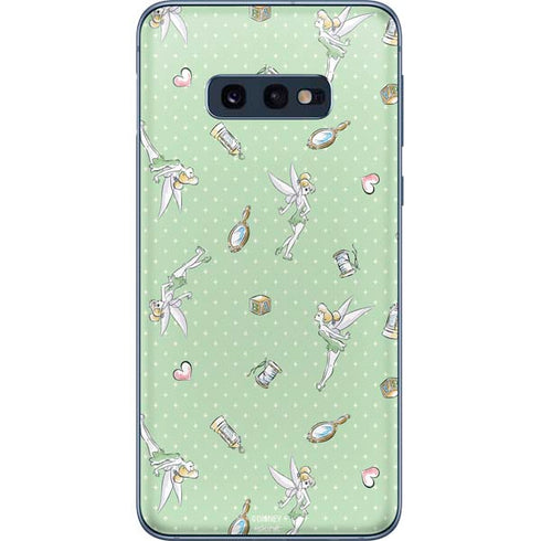 Disney Tinker Bell Trinkets Pattern Galaxy S10e Skin