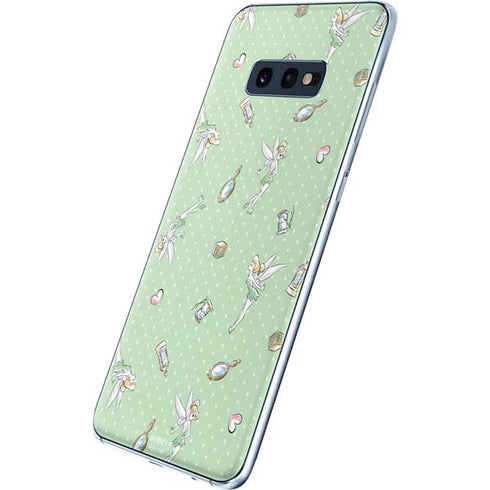 Disney Tinker Bell Trinkets Pattern Galaxy S10e Skin