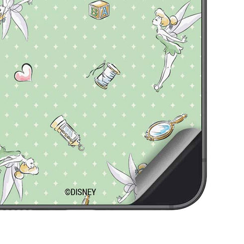 Disney Tinker Bell Trinkets Pattern Galaxy S25 Skin