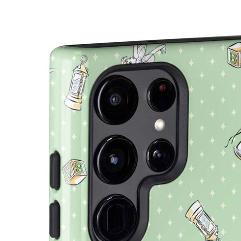 Disney Tinker Bell Trinkets Pattern Galaxy S25 Ultra Impact Case