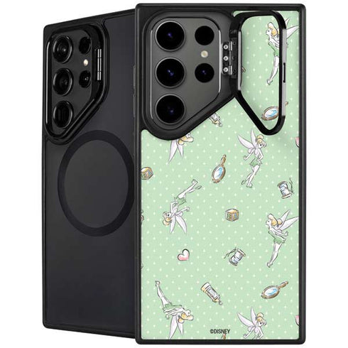 Disney Tinker Bell Trinkets Pattern Galaxy S25 Ultra Kickstand Case