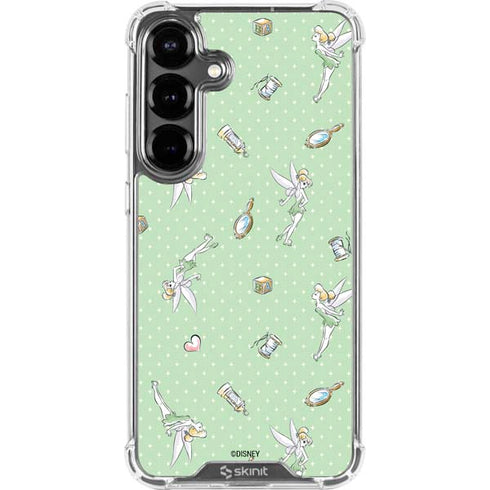 Disney Tinker Bell Trinkets Pattern Galaxy S26 Clear Case