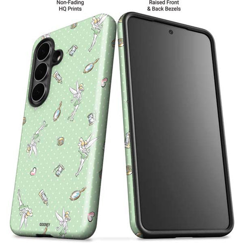 Disney Tinker Bell Trinkets Pattern Galaxy S26 Plus Impact Case