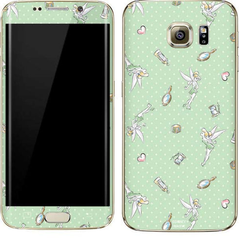 Disney Tinker Bell Trinkets Pattern Galaxy S7 Edge Skin