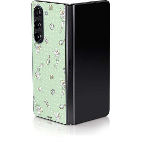 Disney Tinker Bell Trinkets Pattern Galaxy Z Fold5 5G Skin