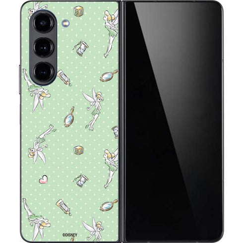 Disney Tinker Bell Trinkets Pattern Galaxy Z Fold5 5G Skin