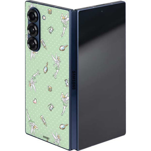 Disney Tinker Bell Trinkets Pattern Galaxy Z Fold6 Skin