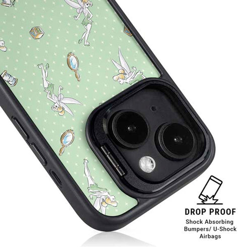 Disney Tinker Bell Trinkets Pattern iPhone 13 Kickstand Case