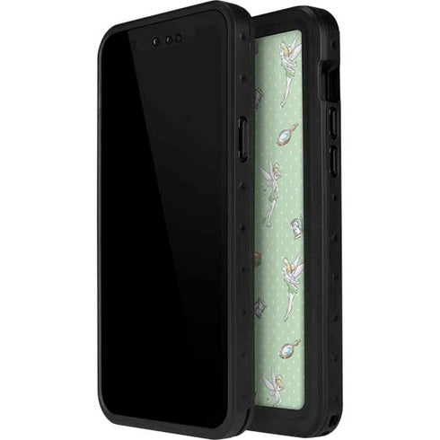 Disney Tinker Bell Trinkets Pattern iPhone 15 Pro Waterproof Case