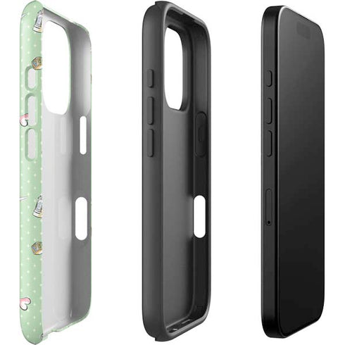 Disney Tinker Bell Trinkets Pattern iPhone 16 Pro Impact Case