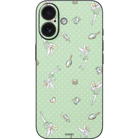 Disney Tinker Bell Trinkets Pattern iPhone 16 Skin