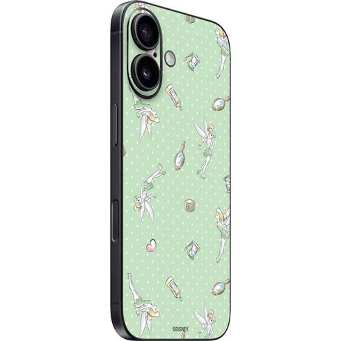 Disney Tinker Bell Trinkets Pattern iPhone 16 Skin