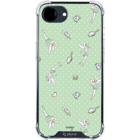 Disney Tinker Bell Trinkets Pattern iPhone 16e Clear Case