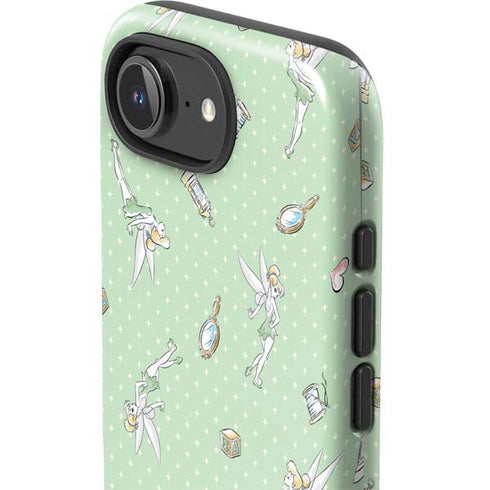 Disney Tinker Bell Trinkets Pattern iPhone 16e Impact Case