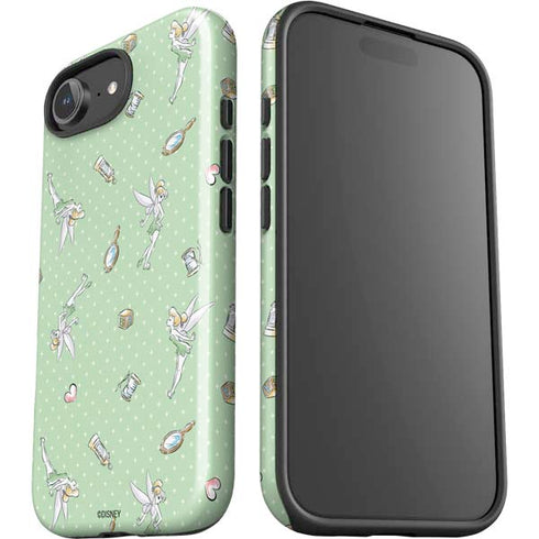 Disney Tinker Bell Trinkets Pattern iPhone 16e Impact Case