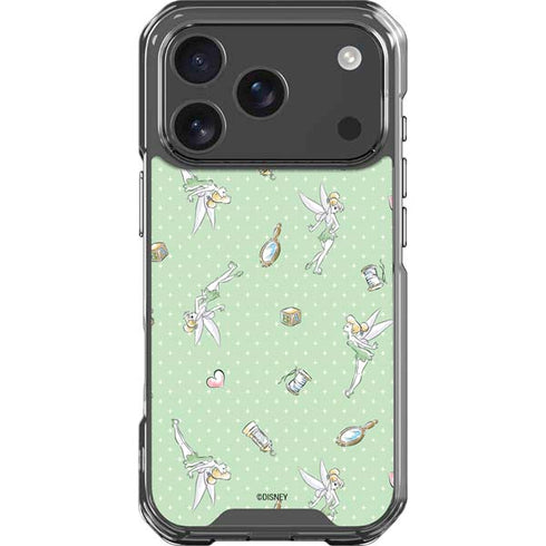 Disney Tinker Bell Trinkets Pattern iPhone 18 Pro Clear Case