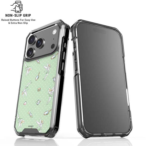 Disney Tinker Bell Trinkets Pattern iPhone 18 Pro Clear Case