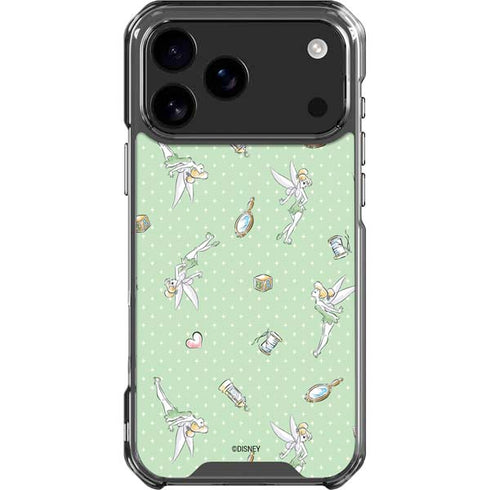 Disney Tinker Bell Trinkets Pattern iPhone 18 Pro Max Clear Case
