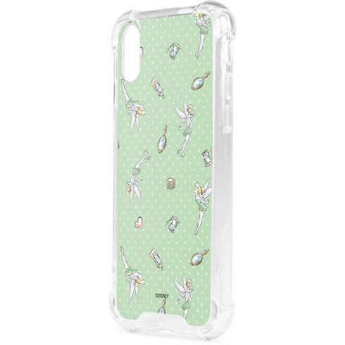 Disney Tinker Bell Trinkets Pattern iPhone XS Clear Case