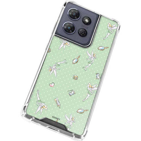 Disney Tinker Bell Trinkets Pattern Moto G 5G (2025) Clear Case