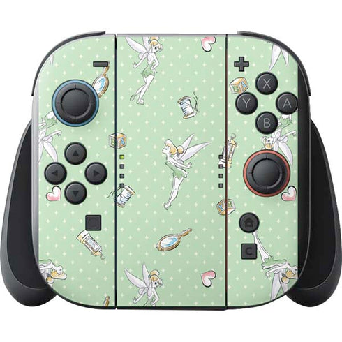 Disney Tinker Bell Trinkets Pattern Nintendo Switch 2 (2025) with Joy-Con Skin