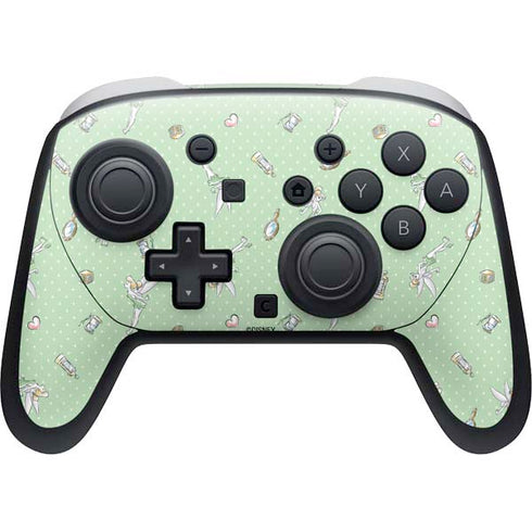Disney Tinker Bell Trinkets Pattern Nintendo Switch 2 (2025) Pro Controller Skin