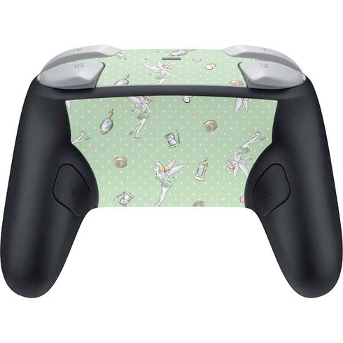 Disney Tinker Bell Trinkets Pattern Nintendo Switch 2 (2025) Pro Controller Skin