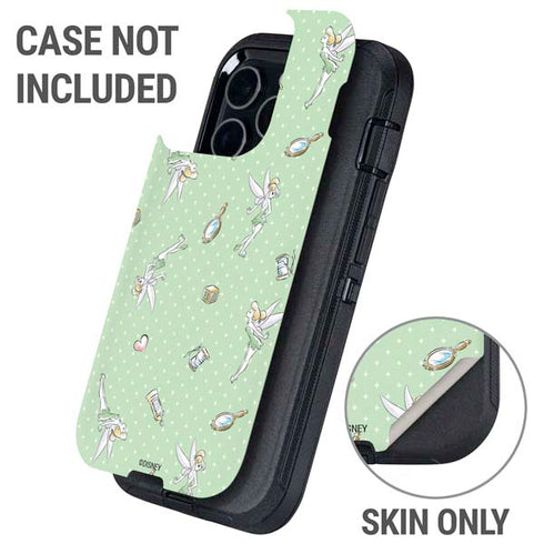 Disney Tinker Bell Trinkets Pattern Otterbox Defender iPhone Skin