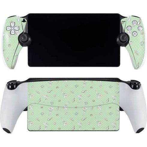 Disney Tinker Bell Trinkets Pattern PlayStation Portal Remote Player Skin