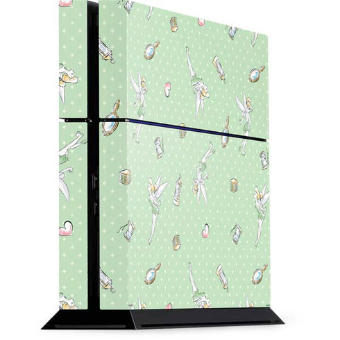 Disney Tinker Bell Trinkets Pattern PlayStation PS4 Skins