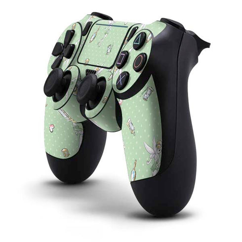 Disney Tinker Bell Trinkets Pattern PS4 Pro/Slim Controller Skin