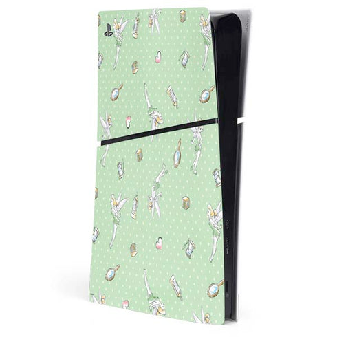 Disney Tinker Bell Trinkets Pattern PlayStation PS5 Skins