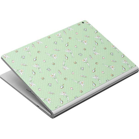 Disney Tinker Bell Trinkets Pattern Surface Book Skin
